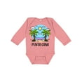 thumbnail image 1 of Inktastic Summer Vacation in Punta Cana Boys or Girls Long Sleeve Baby Bodysuit, 1 of 5