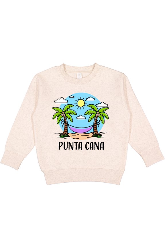 Summer Vacation in Punta Cana Toddler Sweatshirt