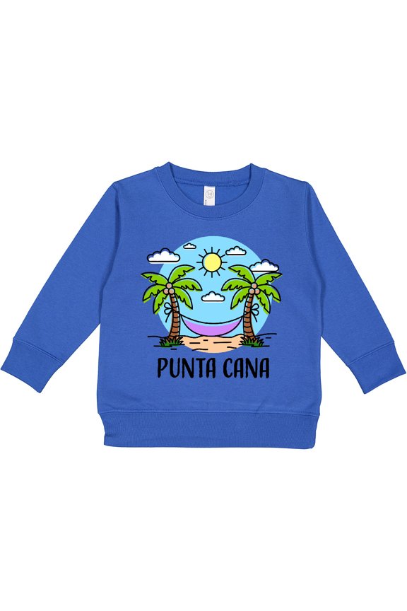 Summer Vacation in Punta Cana Toddler Sweatshirt