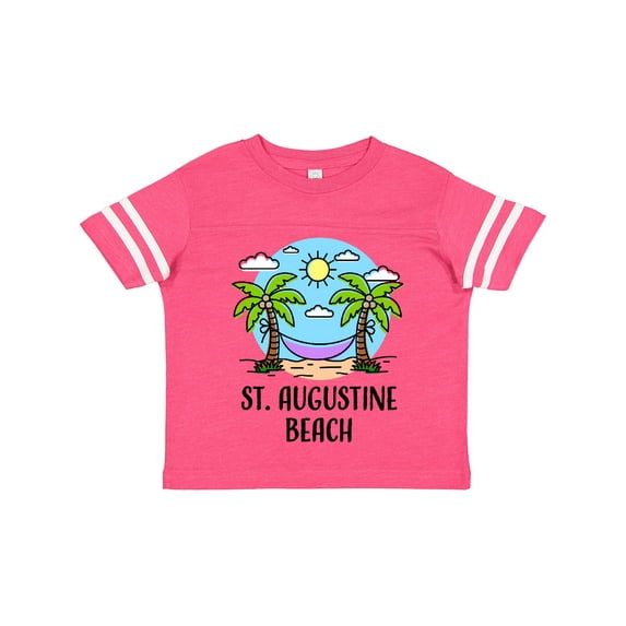 Inktastic Summer Vacation in St Augustine Beach Boys or Girls Toddler T-Shirt