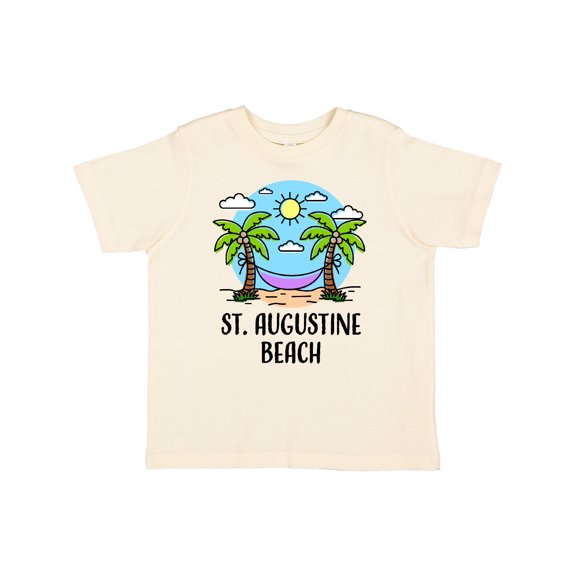 Inktastic Summer Vacation in St Augustine Beach Boys or Girls Toddler T-Shirt