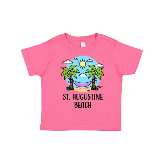 Inktastic Summer Vacation in St Augustine Beach Boys or Girls Toddler T-Shirt