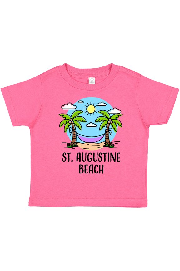 Summer Vacation in St Augustine Beach Boys or Girls Toddler T-Shirt