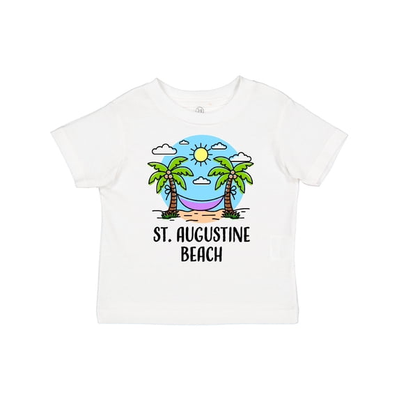 Inktastic Summer Vacation in St Augustine Beach Boys or Girls Toddler T-Shirt