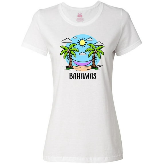 Inktastic Summer Vacation in The Bahamas Women's T-Shirt