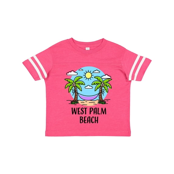 Inktastic Summer Vacation in West Palm Beach Boys or Girls Toddler T-Shirt