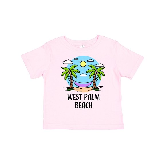 Inktastic Summer Vacation in West Palm Beach Boys or Girls Toddler T-Shirt