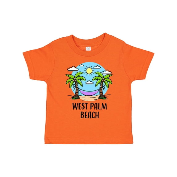 Inktastic Summer Vacation in West Palm Beach Boys or Girls Toddler T-Shirt