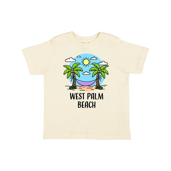 Inktastic Summer Vacation in West Palm Beach Boys or Girls Toddler T-Shirt