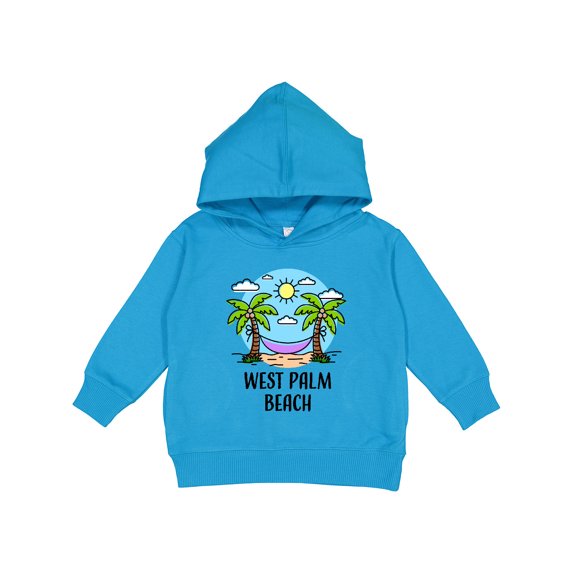 Inktastic Summer Vacation in West Palm Beach Toddler Hoodie