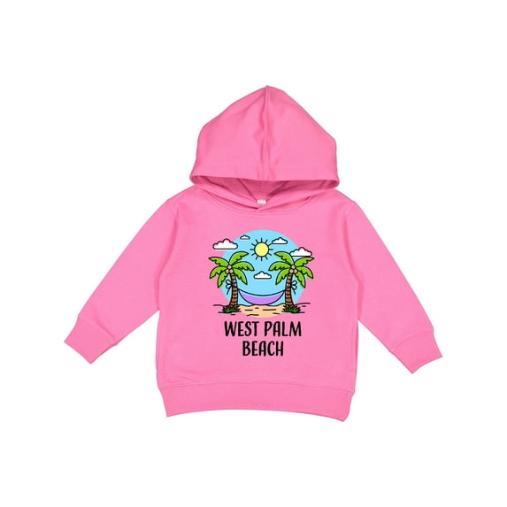 Inktastic Summer Vacation in West Palm Beach Toddler Hoodie