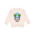 thumbnail image 1 of Inktastic Summer Vacation in West Palm Beach Toddler Sweatshirt, 1 of 4