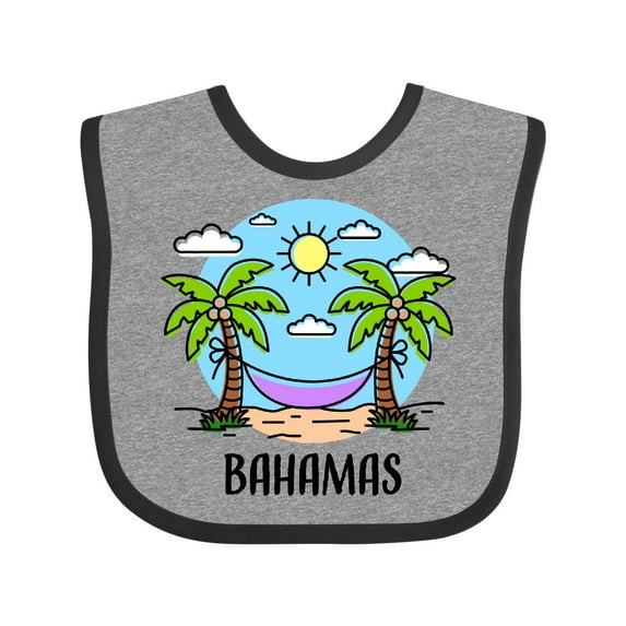 Inktastic Summer Vacation in the Bahamas Boys or Girls Baby Bib