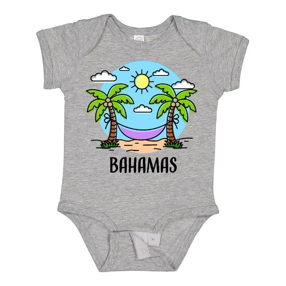 Inktastic Summer Vacation in the Bahamas Boys or Girls Baby Bodysuit
