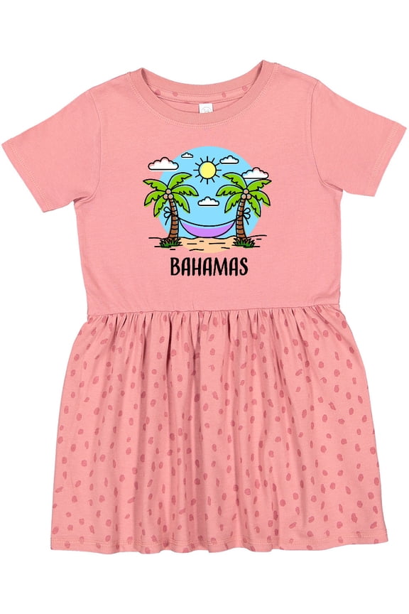 Summer Vacation in the Bahamas Girls Toddler Dress
