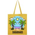 thumbnail image 1 of Inktastic Summer Vacation in the Bahamas Tote Bag, 1 of 3