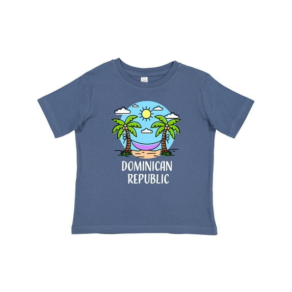 Inktastic Summer Vacation in the Dominican Republic Boys or Girls Baby T-Shirt