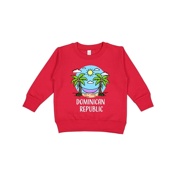 Inktastic Summer Vacation in the Dominican Republic Toddler Sweatshirt