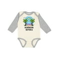 thumbnail image 1 of Inktastic Summer Vacatoion in the Dominican Republic Boys or Girls Long Sleeve Baby Bodysuit, 1 of 5