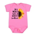 thumbnail image 1 of Inktastic Summer in a World Full of Roses Be a Sunflower Boys or Girls Baby Bodysuit, 1 of 5