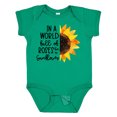 thumbnail image 1 of Inktastic Summer in a World Full of Roses Be a Sunflower Boys or Girls Baby Bodysuit, 1 of 5