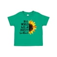 thumbnail image 1 of Inktastic Summer in a World Full of Roses Be a Sunflower Boys or Girls Toddler T-Shirt, 1 of 5