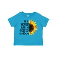thumbnail image 1 of Inktastic Summer in a World Full of Roses Be a Sunflower Boys or Girls Toddler T-Shirt, 1 of 5