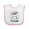 thumbnail image 1 of Inktastic Summertime Maltese Boys or Girls Baby Bib, 1 of 4