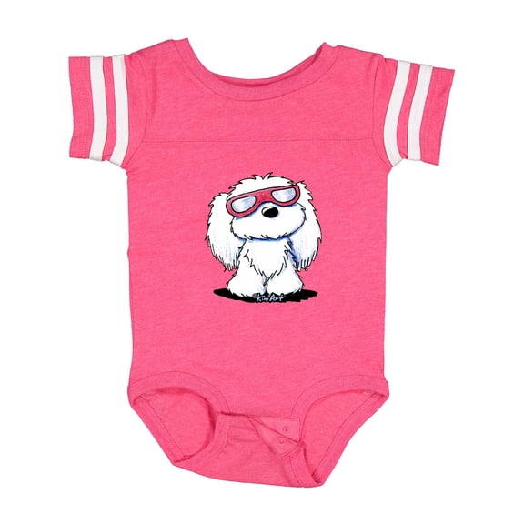 Inktastic Summertime Maltese Boys or Girls Baby Bodysuit