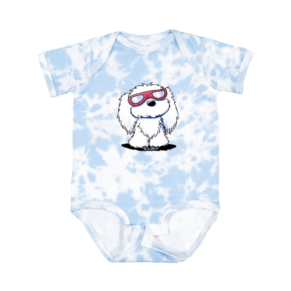Inktastic Summertime Maltese Boys or Girls Baby Bodysuit