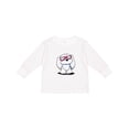 thumbnail image 1 of Inktastic Summertime Maltese Boys or Girls Long Sleeve Toddler T-Shirt, 1 of 5