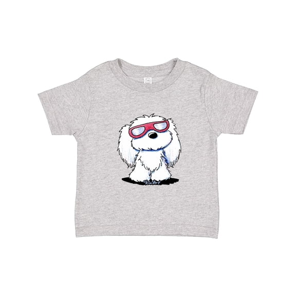 Inktastic Summertime Maltese Boys or Girls Toddler T-Shirt