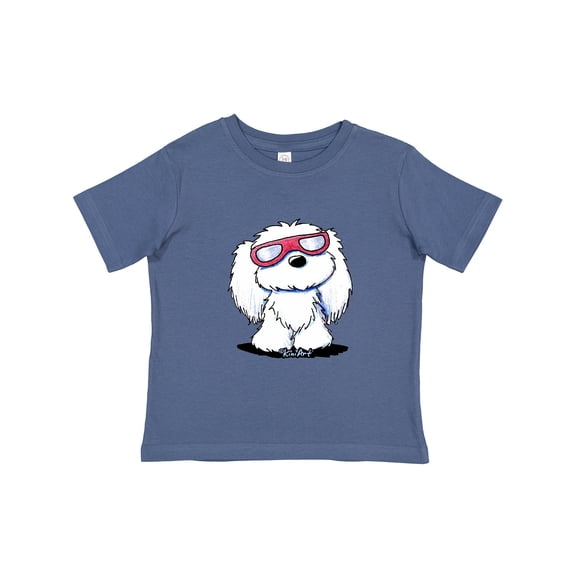 Inktastic Summertime Maltese Boys or Girls Toddler T-Shirt