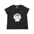 thumbnail image 1 of Inktastic Summertime Maltese Women's Plus Size T-Shirt, 1 of 5