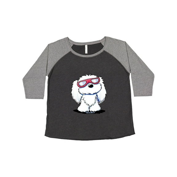 Inktastic Summertime Maltese Women's Plus Size T-Shirt