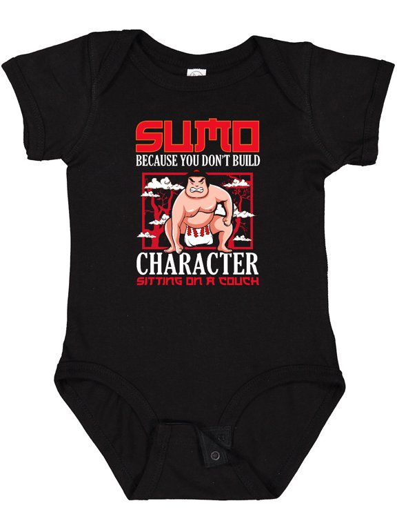 Sumo Wrestling Boys or Girls Baby Bodysuit