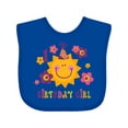 thumbnail image 1 of Inktastic Sun 1st Birthday Girls Baby Bib, 1 of 4
