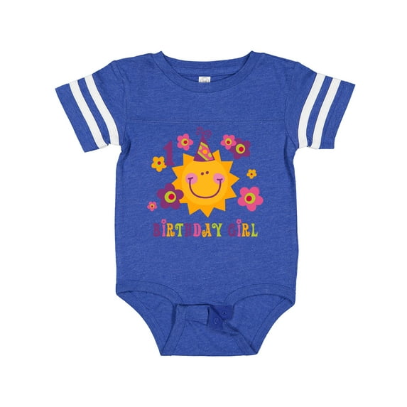 Inktastic Sun 1st Birthday Girls Baby Bodysuit