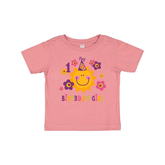 Inktastic Sun 1st Birthday Girls Baby T-Shirt