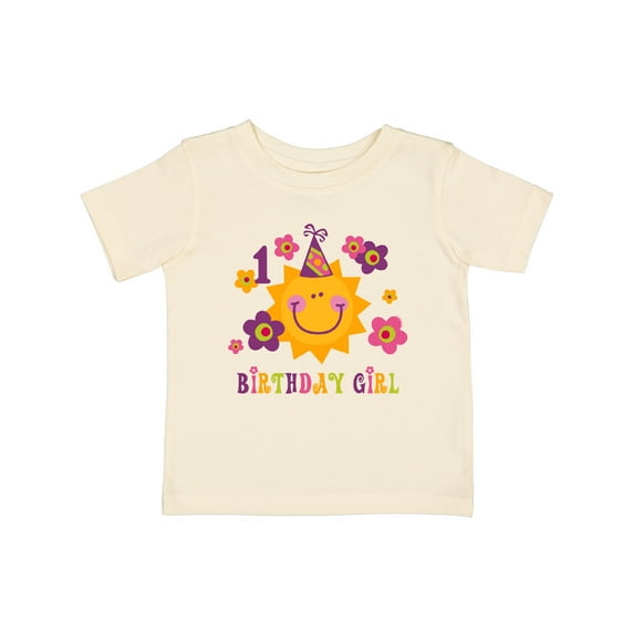 Inktastic Sun 1st Birthday Girls Baby T-Shirt