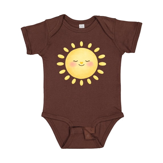 Inktastic Sun Smiling Boys or Girls Baby Bodysuit