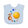 thumbnail image 1 of Inktastic Sun and Planets- Yes, and Pluto Boys or Girls Baby Bib, 1 of 4