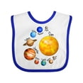 thumbnail image 1 of Inktastic Sun and Planets- Yes, and Pluto Boys or Girls Baby Bib, 1 of 4