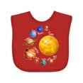 thumbnail image 1 of Inktastic Sun and Planets- Yes, and Pluto Boys or Girls Baby Bib, 1 of 4