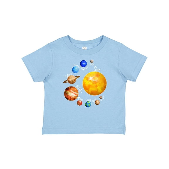 Inktastic Sun and Planets- Yes, and Pluto Boys or Girls Baby T-Shirt
