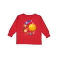 thumbnail image 1 of Inktastic Sun and Planets- Yes, and Pluto Boys or Girls Long Sleeve Toddler T-Shirt, 1 of 5