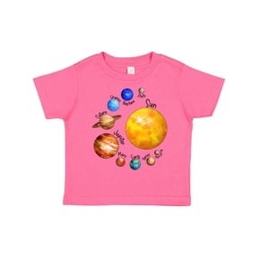 Inktastic Sun and Planets Yes, and Pluto Boys or Girls Toddler T-Shirt