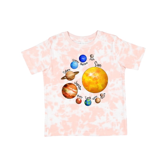 Inktastic Sun and Planets Yes, and Pluto Boys or Girls Toddler T-Shirt