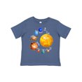 thumbnail image 1 of Inktastic Sun and Planets Yes, and Pluto Boys or Girls Toddler T-Shirt, 1 of 5