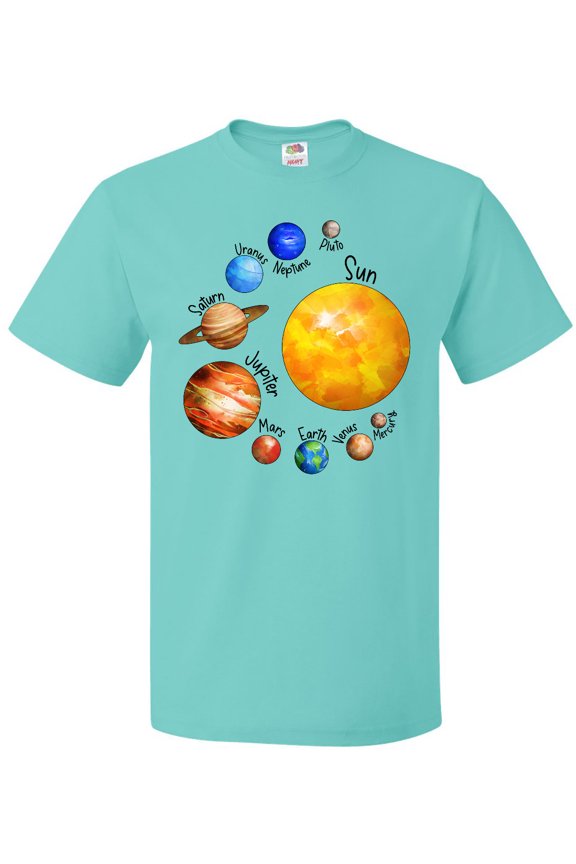 Sun and Planets Yes, and Pluto T-Shirt